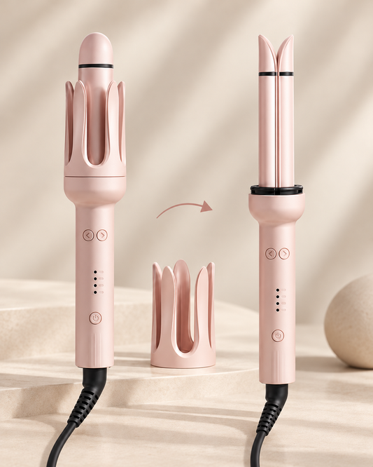 Lustrewave DUO™ | 2-in-1 Automatic Curler & Straightener
