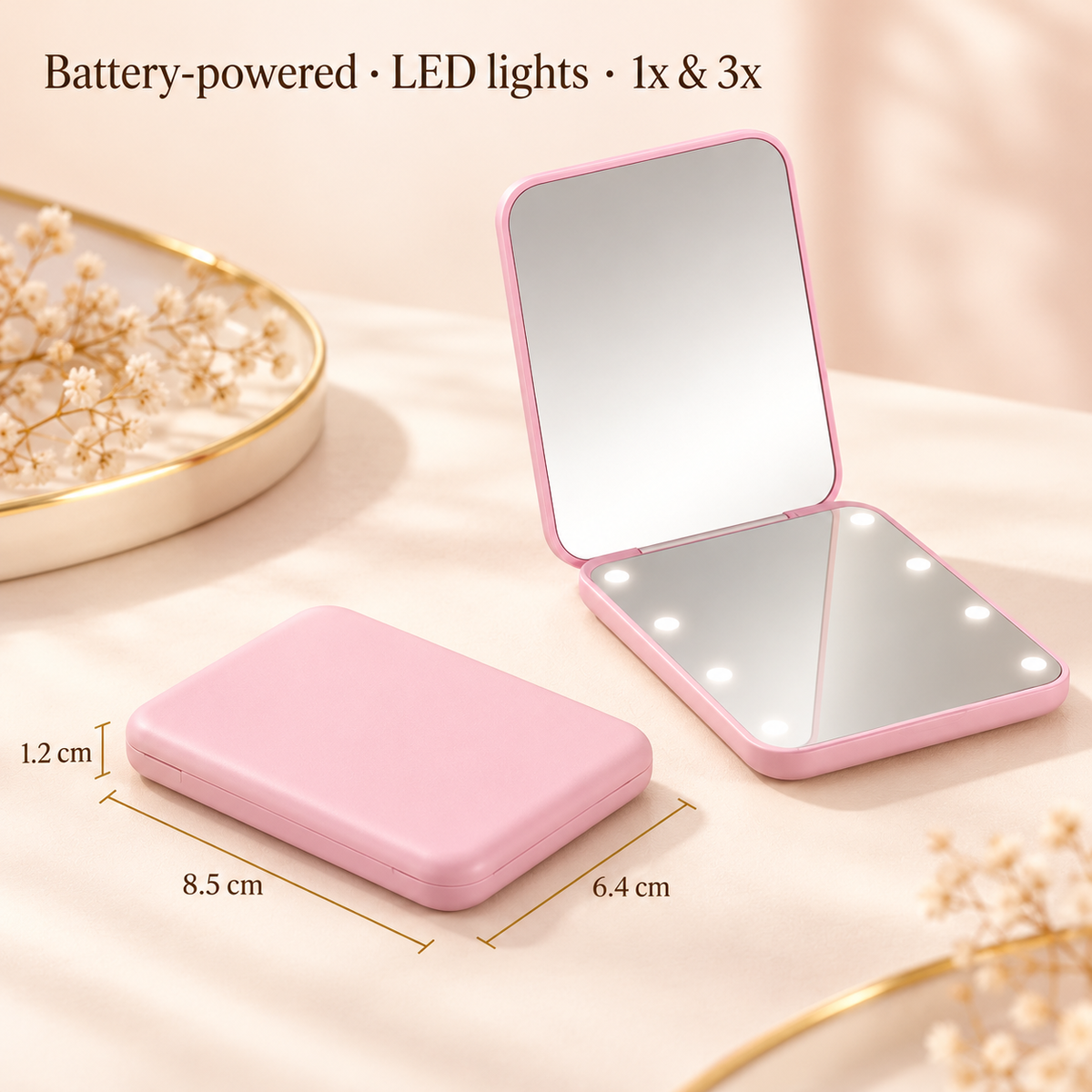 LED Glam Mirror