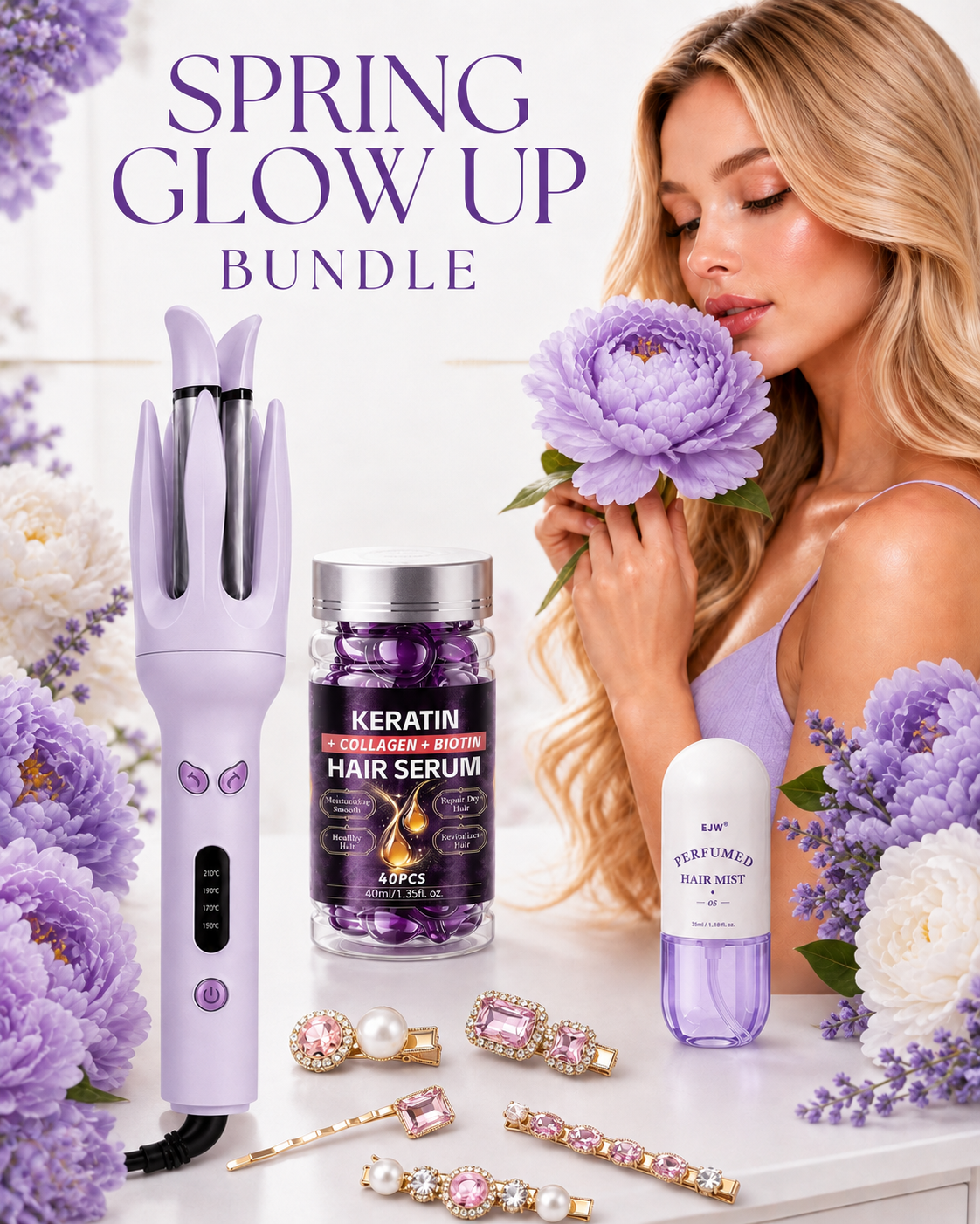 The Spring Glow Up Bundle (Purple)