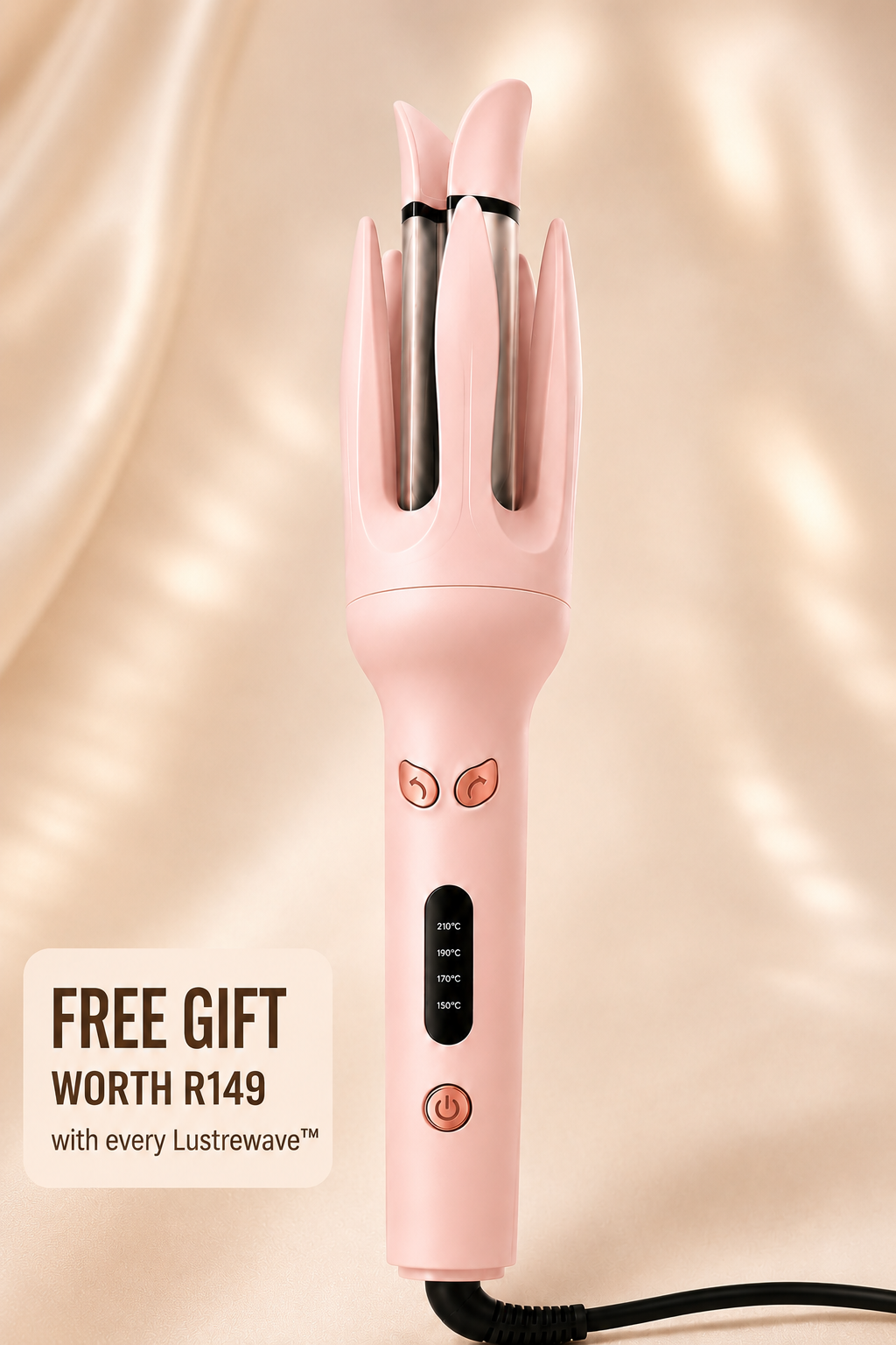 Lustrewave™ Automatic Hair Curler