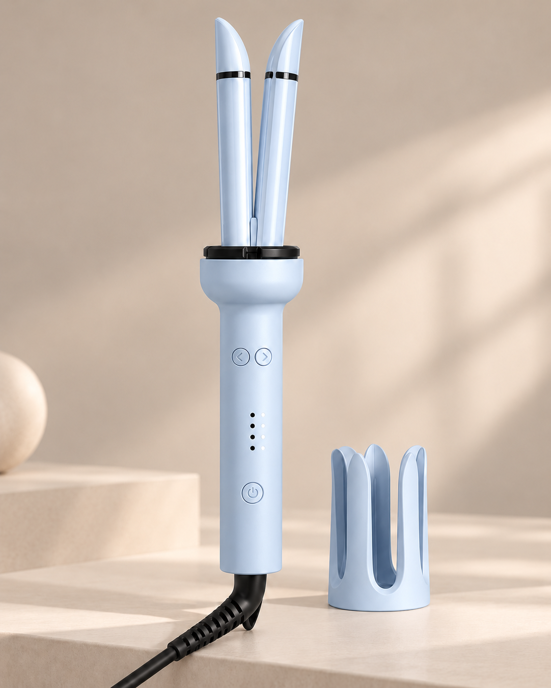 Lustrewave DUO™ | 2-in-1 Automatic Curler & Straightener
