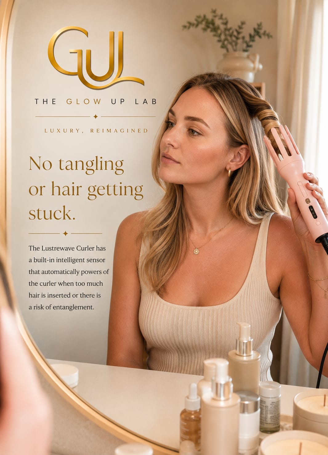Lustrewave Automatic Curling Iron