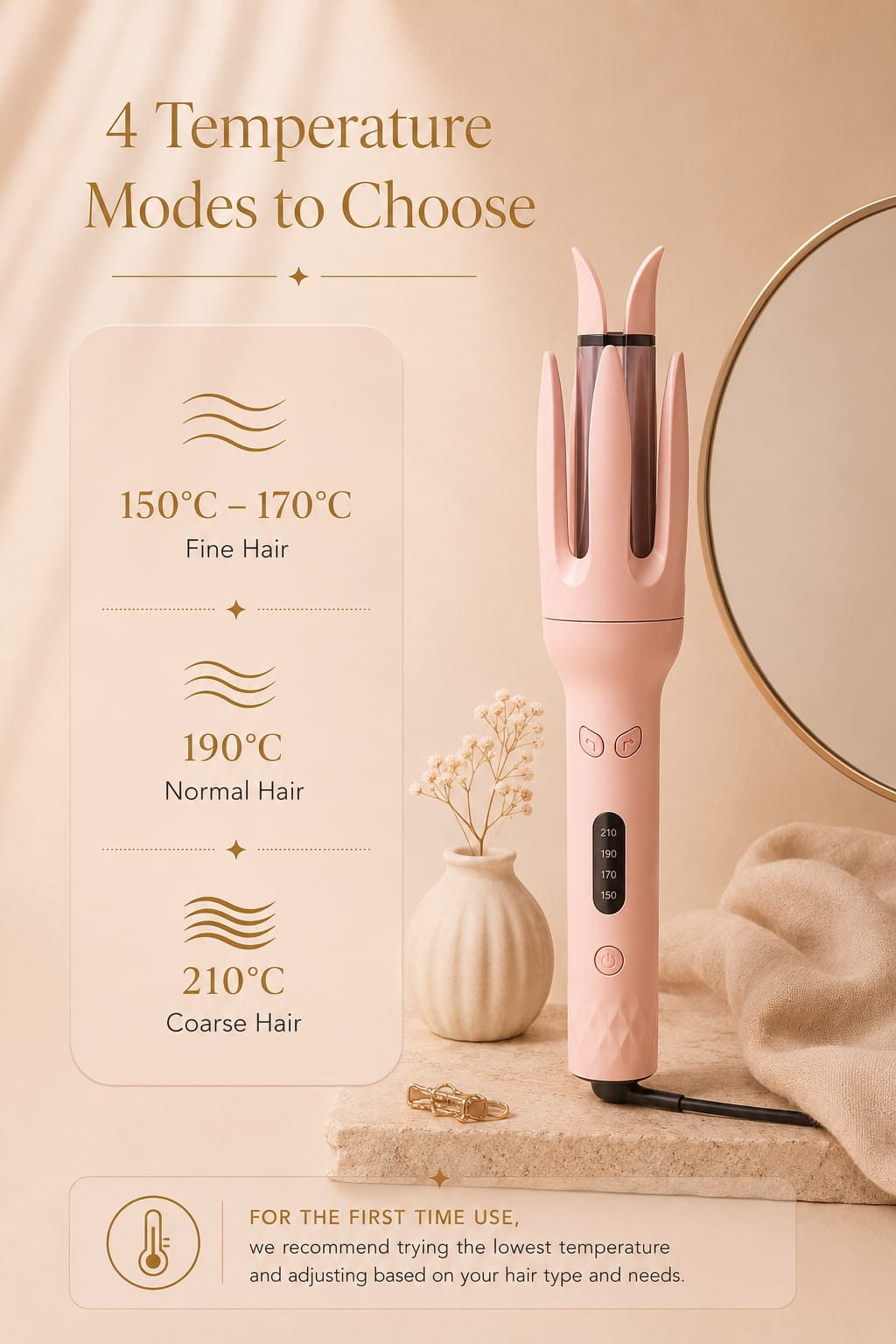 Lustrewave Automatic Curling Iron