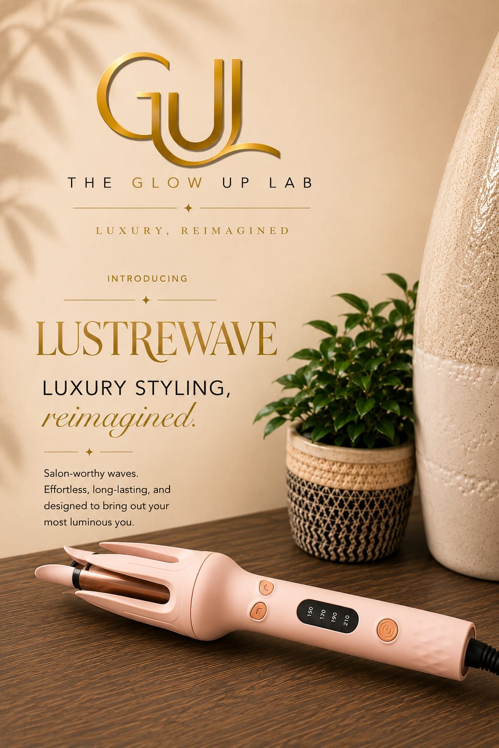 Lustrewave Automatic Curling Iron