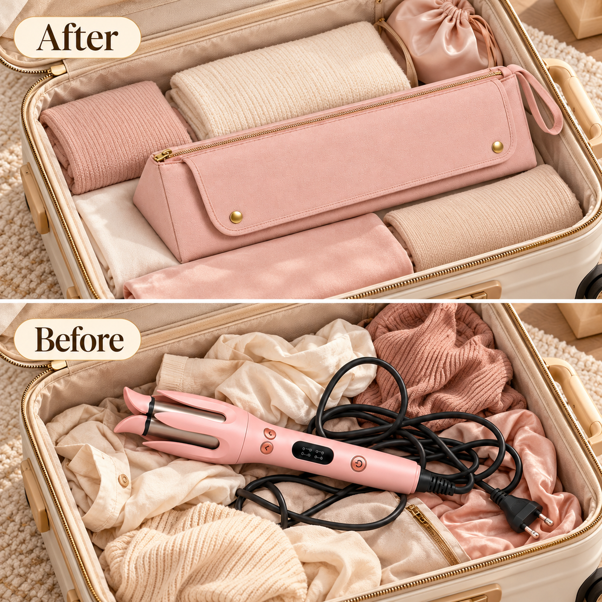 Luxe Curler Travel Case